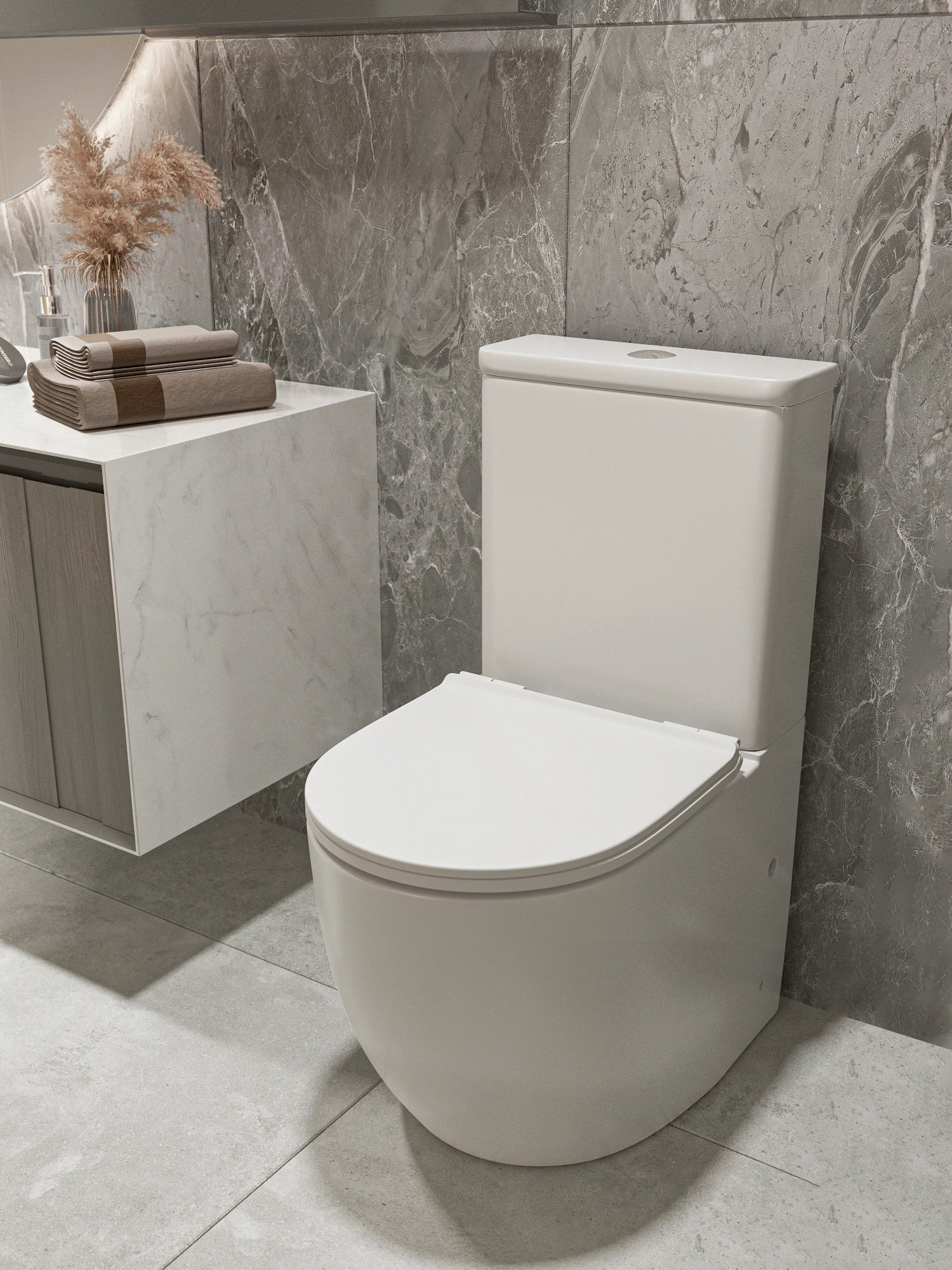 Напольный унитаз WC655WG